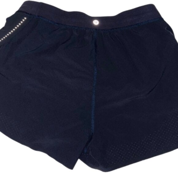 Lululemon Navy Blue Running Shorts – Women’s Size 6 - Picture 2 of 3